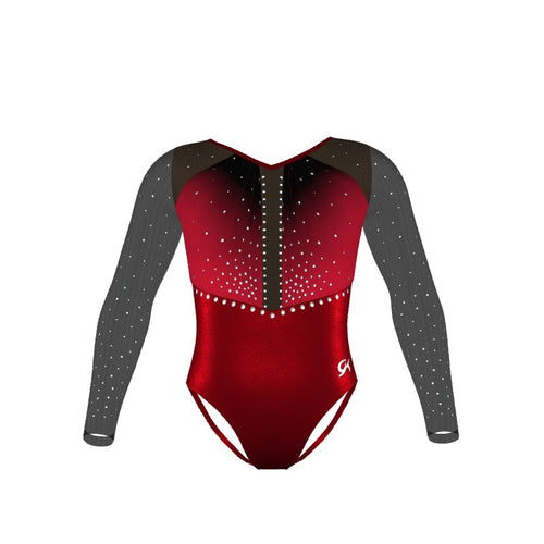 Ruched Bodice Competition Leotard – GK Elite Sportswear