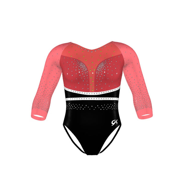 Sublimated Spectacular Shadows Comp Leotards Gk Gk Elite Sportswear