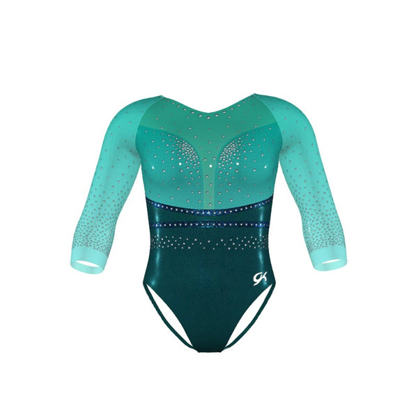 Sublimated Spectacular Shadows Comp Leotards Gk Gk Elite Sportswear