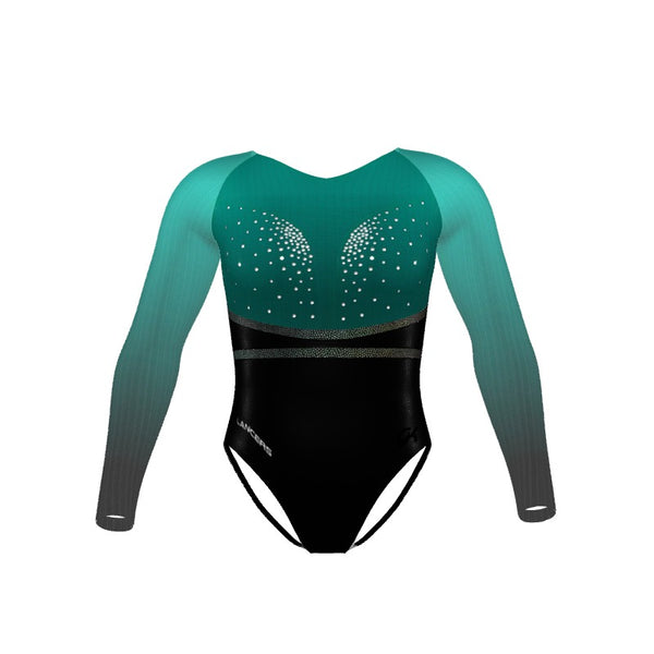 Sublimated Spectacular Shadows Comp Leotards Gk Gk Elite Sportswear